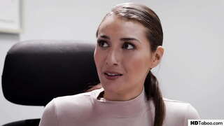 Veľký zadok asistent sexu s ňou ženatý šéf