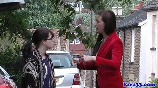 ���ართველები pickingup schoolgirl